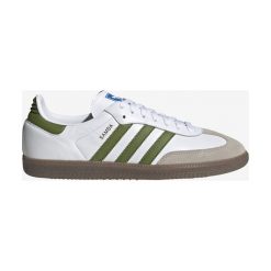 Adidas Originals Samba OG Tenisówki Biały. Białe trampki męskie adidas Originals, bez wzorów, ze skóry, bez zapięcia. Za 404,95 zł.