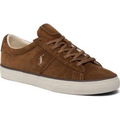 Tenisówki POLO RALPH LAUREN - Sayer 816764246001 Polo Snuff. Pomarańczowe półbuty męskie Polo Ralph Lauren, bez wzorów, z zamszu, bez zapięcia. Za 449,00 zł.