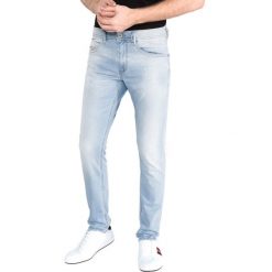 Diesel Thommer Dżinsy Niebieski. Niebieskie jeansy męskie Diesel, bez wzorów. Za 671,95 zł.