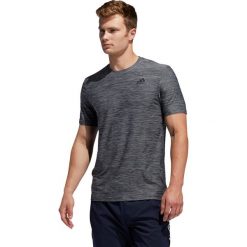 Koszulka fitness cardio krótki rękaw męska. Koszulki męskie Adidas, s, bez wzorów, ze skóry, bez kołnierzyka, z krótkim rękawem, krótkie. Za 99,99 zł.