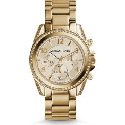 Zegarek MICHAEL KORS - Blair MK5166 Gold/Gold. Żółte zegarki damskie Michael Kors. Za 1390,00 zł.