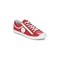 Buty Pataugas BISK-S-ROUGE. Czerwone trampki i tenisówki damskie marki Pataugas, bez wzorów, bez zapięcia. Za 479,20 zł.