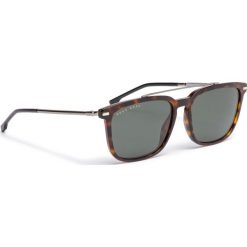 Okulary przeciwsłoneczne BOSS - 0930/S Dark Havana 086. Pomarańczowe okulary przeciwsłoneczne męskie Boss, z tworzywa sztucznego. W wyprzedaży za 519,00 zł.