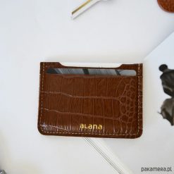 Skórzane etui na karty. Etui damskie Pakamera, ze skóry. Za 115,00 zł.