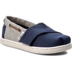 Derby męskie: Półbuty TOMS - Bimini 10010048 Navy Canvas/Stripes