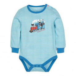 G-Mini Body Chłopięcie Krecik Pociąg 56 Niebieskie. Niebieskie body niemowlęce G-Mini, z bawełny. Za 45,00 zł.