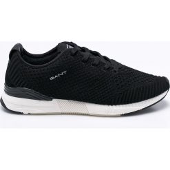 Gant - Buty Andrew. Czarne buty sportowe męskie marki GANT, ze skóry, na sznurówki. W wyprzedaży za 299,90 zł.