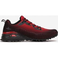 Czarno-Czerwone Buty Sportowe Aerishell. Czarne buty sportowe męskie Born2be, bez zapięcia. Za 159,99 zł.