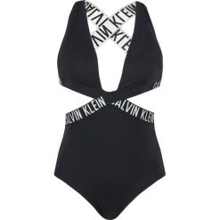 Calvin Klein jednoczęściowy strój kąpielowy damski KW0KW00979 Plunge One Piece M czarny. Czarne stroje kąpielowe damskie Calvin Klein, m, bez wzorów, eleganckie. Za 369,00 zł.