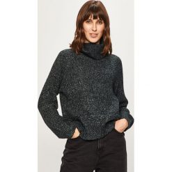Roxy - Sweter. Szare swetry damskie Roxy, s, bez wzorów, z elastanu, z krótkim rękawem. W wyprzedaży za 279,90 zł.