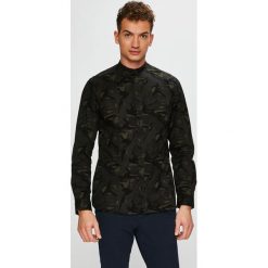 Jack & Jones - Koszula. Koszule męskie Jack & Jones, xl, bez wzorów, z bawełny, casualowe, z okrągłym kołnierzem, z długim rękawem. W wyprzedaży za 89,90 zł.