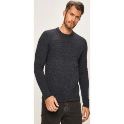 Only & Sons - Sweter. Niebieskie swetry męskie Only & Sons, xl, bez wzorów, z wełny, z okrągłym kołnierzem, bez kaptura. W wyprzedaży za 99,90 zł.