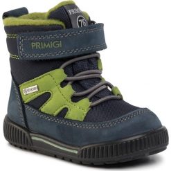 Śniegowce PRIMIGI - GORE-TEX 4368533 Azzur. Niebieskie śniegowce chłopięce Primigi, bez zapięcia, gore-tex. W wyprzedaży za 249,00 zł.