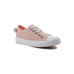 NYLON RED WYL6055-1 Różowy. Różowe trampki i tenisówki damskie Nylon Red, bez wzorów, z nylonu, bez zapięcia. Za 79,99 zł.