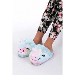 Niebieskie kapcie jednorożce casu wt-8a. Niebieskie kapcie dziewczęce Casu. Za 59,99 zł.