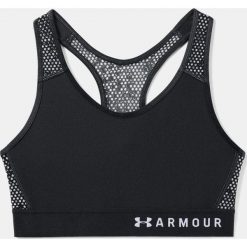 Biustonosze sportowe: Under Armour Biustonosz sportowy Armour Mid Kehole Mesh czarny r. XL (1307198-001)