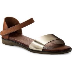 Sandały damskie: Sandały PIAZZA – 910783 Gold/Braun 82