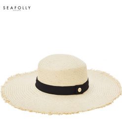 Kapelusz Seafolly Shady Lady Beach Boater 71449-HT. Kapelusze damskie Seafolly, bez wzorów. Za 99,00 zł.