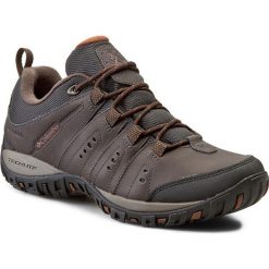 Trekkingi COLUMBIA - Peakfreak Nomad Waterproof BM3924 Cordovan/Cinnamon 231. Pomarańczowe trapery męskie Columbia, ze skóry, bez zapięcia. W wyprzedaży za 299,00 zł.