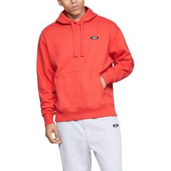 Under Armour Performance Bluza Czerwony. Czerwone bluzy męskie Under Armour, s, bez wzorów, z bawełny, bez kołnierzyka, bez rękawów, bez kaptura. Za 326,95 zł.