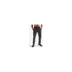 Spodnie dresowe fitness cardio FPA 500 męskie. Czarne spodnie męskie DOMYOS, xl, bez wzorów, z elastanu, sportowe. Za 79,99 zł.