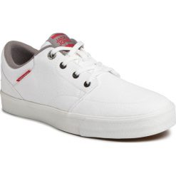 Tenisówki JACK&JONES - Jfwbarton Canvas 12169256 Bright White. Białe półbuty męskie Jack&Jones, bez wzorów, z gumy, klasyczne, bez zapięcia. Za 249,00 zł.