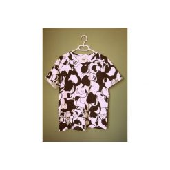 T-shirt w czarno-białe jabłka. Białe t-shirty damskie marki Luiza kimak, xl, z nadrukiem, z bawełny, biznesowe. Za 49,00 zł.