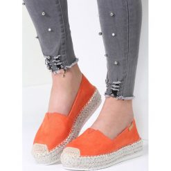 Espadryle damskie: Czerwone Espadryle Open Mind