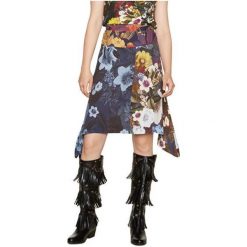 Desigual Damska Spódnica Fal Riddim Navy 18Wwfw12 5000 (Rozmiar 44). Niebieskie spódniczki damskie marki Desigual, bez wzorów, asymetryczne. W wyprzedaży za 185,00 zł.