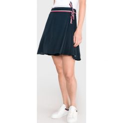 Tommy Hilfiger Fleur Spódnica Niebieski. Niebieskie spódniczki damskie TOMMY HILFIGER, xs, bez wzorów, z wiskozy. Za 516,95 zł.