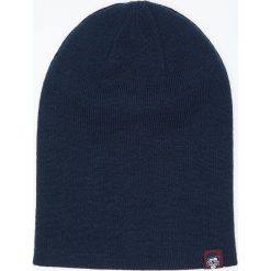Czapka dwustronna beanie - Granatowy. Niebieskie czapki męskie marki Cropp. W wyprzedaży za 9,99 zł.
