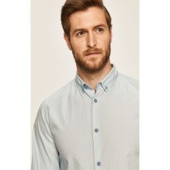 Produkt by Jack & Jones - Koszula. Niebieskie koszule męskie PRODUKT by Jack & Jones, s, bez wzorów, z bawełny, casualowe, button down, z długim rękawem. W wyprzedaży za 49,90 zł.