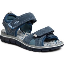 Sandały PRIMIGI - 5392811 D Azzu. Niebieskie sandały chłopięce Primigi, ze skóry, bez zapięcia. Za 249,00 zł.
