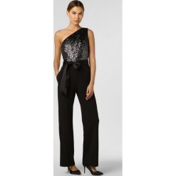 Lauren Ralph Lauren - Kombinezon damski, czarny. Czarne kombinezony damskie Lauren Ralph Lauren, bez wzorów, bez kołnierzyka, bez rękawów. Za 899,95 zł.
