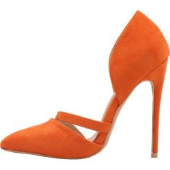 Szpilki: Lost Ink GINGER CUT VAMP COURT Szpilki orange