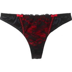 Stringi: Stringi bonprix czarno-czerwony