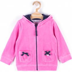 Bluza. Czerwone bluzy dziewczęce marki POODLE, z bawełny, z długim rękawem, długie, z kapturem. Za 49,90 zł.