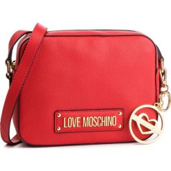 Torebka LOVE MOSCHINO - JC4344PP17L60500 Rosso. Czerwone listonoszki damskie Love Moschino, bez wzorów, ze skóry, bez dodatków. W wyprzedaży za 579,00 zł.