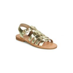 Sandały Dziecko Geox J SANDAL VIOLETTE GI. Żółte sandały dziewczęce Geox, bez zapięcia. Za 149,50 zł.
