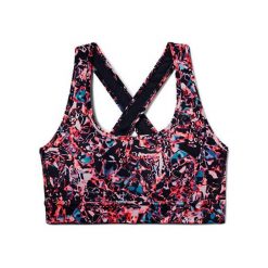 Under Armour Biustonosz Crossback, KOBIETY 1351996-002 | CZARNY XS. Czarne biustonosze damskie termoaktywne Under Armour, xs, bez wzorów, outdoorowe. W wyprzedaży za 227,76 zł.