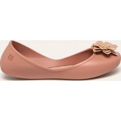 Zaxy - Baleriny. Brązowe baleriny damskie Zaxy, bez wzorów, z gumy, bez obcasa, na obcasie. Za 139,90 zł.