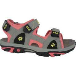 JACK WOLFSKIN Buty sportowe 'KIDS WATER RAT' jasnoszary / malinowy / czarny. Różowe bez kategorii marki Jack Wolfskin, z gumy, na zamek. Za 126,00 zł.