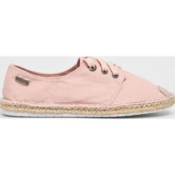 Big Star - Espadryle DD274592. Różowe espadryle damskie BIG STAR, bez wzorów, z materiału, na niskim obcasie, na obcasie. W wyprzedaży za 69,90 zł.