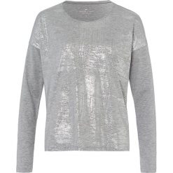Koszulka w kolorze szarym. Szare koszulki damskie Cross Jeans, xs, z nadrukiem, z okrągłym kołnierzem. W wyprzedaży za 56,95 zł.