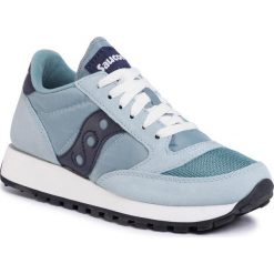 Sneakersy SAUCONY - Jazz Original Vintage S60368-126 Blu/Nvy. Niebieskie sneakersy damskie Saucony, z zamszu. Za 349,00 zł.