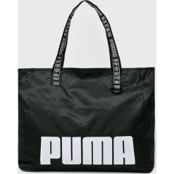 Puma - Torba. Czarne torebki klasyczne damskie marki Puma, z poliesteru, sportowe, na ramię. W wyprzedaży za 159,90 zł.