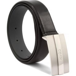 Pasek Męski BOSS - C-Baxter 50292557 90 Black 001. Czarne paski męskie Boss, w paski, ze skóry. W wyprzedaży za 259,00 zł.