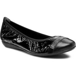 Baleriny damskie lakierowane: Baleriny WONDERS – A-3770 Sumatra Negro
