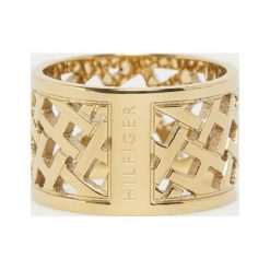 Tommy Hilfiger - Pierścionek. Żółte pierścionki damskie TOMMY HILFIGER, metalowe. Za 249,90 zł.