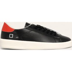 D.A.T.E. - Buty skórzane Ace Calf. Czarne buty sportowe męskie D.A.T.E., ze skóry, na sznurówki. W wyprzedaży za 359,90 zł.